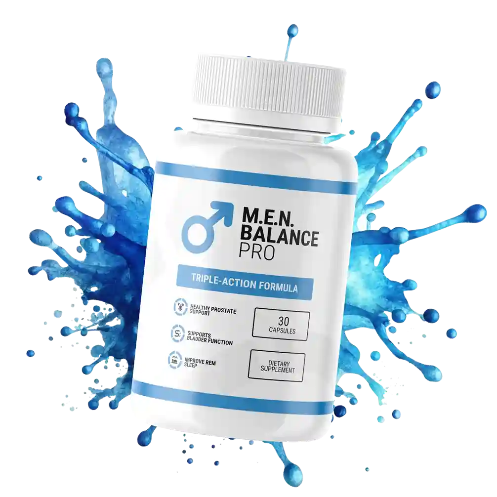 Men Balance Pro Natural Ingredients — Saw Palmetto, Beta-Sitosterol, Pygeum, Zinc, Tribulus, Ashwagandha, Fenugreek, Nettle Root